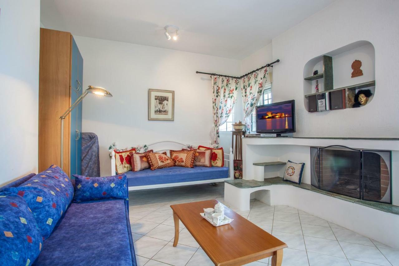 Seaside Holiday Apartment Xiropigado Bagian luar foto